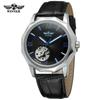 Reloj suizo T-winner winner moda masculina temperamento casual hueco automático mecánico