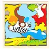 Tema de Madera Animal Tridimensional Rompecabezas Creativo Animal Fruta Dinosaurio Emparejamiento Bloques de Construcción Educación Temprana Juguetes Educativos
