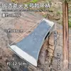 Machado Feito de Aço de Trilho, Forjado para Rachar Lenha, Machado de Aço de Alto Manganês para Uso Doméstico, Ferramenta para Cortar Árvores e Quebrar Tocos de Árvore, Ferramenta Especial para Marcenaria, Machado Wenshan