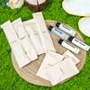 Set de Artículos Desechables para Hotel de Papel de Caña Biodegradable Inglés Puro Personalizado Cepillo de Dientes de Bambú Ecológico Transfronterizo Navaja de Madera