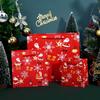 Sacolas de Presente Desenho Animado de Natal, Sacolas de Presente de Natal, Sacolas Tote, Sacolas para Embalagem de Presente de Véspera de Natal, Sacolas de Papel, Embalagem de Presente