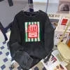 Camisa feminina de algodão puro, manga longa, corte solto, lavada em preto, versátil, estilosa, estilo retrô americano, estampada personalizada