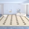 Alfombra Sala de Estar Resistente a la Suciedad Fácil de Cuidar Simple Lujo Ligero Absorbente Antideslizante Cachemir Manta para Mesa de Café Hogar Resistente al Desgaste Manta para Sofá