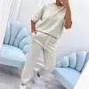 Verano 2025 Sitio Independiente Aliexpress Venta Caliente Moda Casual Conjunto Estampado Conjunto de Mujer Amazon