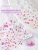 Arte de Uñas Burbujas Arcoíris Sirena 2026 Burbujas de Cristal Aurora Burbujas de Caramelo Macarrón Diamante Aurora Decoración de Uñas