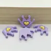Corona de Dibujos Animados Amor Joyería Parche de Resina DIY Pegamento de Crema Funda para Teléfono Móvil Tocado Pasador Hebilla de Goma Hebilla de Zapato Material