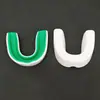 Produtos de Comércio Exterior: Protetores Bucais Bicolores para Adultos e Crianças com Estojo Dental de Novo Estilo, Protetores Bucais Esportivos Bicolores de Eva de Grau Alimentício