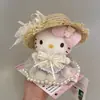 Auténtico Peluche de Dibujos Animados Sanrio Hello Kitty Bolsa Decoración Colgante Llavero Colgante