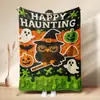 Manta para siesta de fantasma lindo de Halloween Boo Manta de siesta de fantasma de Halloween Manta de franela