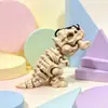 Colgante Esqueleto de Tyrannosaurus Rex Articulaciones Móviles Dinosaurio Textura Antigua Llavero Personalidad Lindo Divertido Moda Decoración Adorno