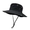 Sombrero de Vaquero Occidental para Mujer, Sombrero de Sol con Visera Estilo Senderismo y Acampada al Aire Libre para Hombre, Sombrero de Pesca de Ala Ancha Estilo Japonés