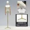 Tienda de ropa accesorios para maniquíes ropa de mujer ventana maniquí de medio cuerpo perchero muñeca falsa maniquí de vestido de novia soporte de exhibición