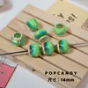 Cadena para Teléfono Móvil DIY de Hamburguesa con Cuentas Pintadas a Mano Encaje Punto Joyería Hecha a Mano Accesorios de Cuentas Sueltas Accesorios de Nicho Coloridos Ins