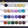 0.8 ~ 3.0mm 3A pequeño redondo color circón colección gema piedra desnuda fábrica de origen en stock venta al por mayor generación