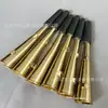 Bocina de Señalización Ferroviaria para Patrulla, Bocina de Advertencia Protectora, Hermosa Apariencia, Bocina de Cobre con Cuerda Protectora