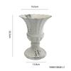 Vaso para Arranjo de Flores Estilo Pastoral Americano, Vaso de Flores de Natal para Mesa de Jantar de Pousada, Vaso Troféu com Duas Alças, Adereço de Fotografia