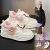 Zapatos de Niña Labubu Zapatos de Princesa 2026 Nuevo Otoño Niños Suela Blanda Casual Deportivos Zapatillas Modelo Popular para Niñas