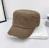 Nuevo Estilo Sombrero de Mezclilla Retro Melard Wool Ecuestre para Mujer, Nuevo Modelo Primavera y Verano, Iluminador, Gorra de Béisbol Moderna y Versátil
