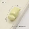 Manijas de Puerta de Gabinete de Cerámica Coloridas, Manijas Simples de Agujero Único con Forma de Caramelo para Gabinete, Armario, Cajón, Manijas de Tapa de Botella