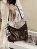 2026 Nuevo Bolso Suave de Cuero con Cera de Aceite Estilo Desgastado para Mujer de Gran Capacidad Bolso de Hombro Cruzado Bolso Tote Estilo Perezoso Japonés