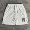 Pantalones Cortos de Baloncesto con Letras Szxar para Hombre, Pantalones Deportivos de Secado Rápido, Retro Americano Casual para Correr, Fitness, Pantalones de Cuarto