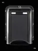 Cubierta de Lluvia Transparente Máquina de Control de Acceso Máquina de Reconocimiento Facial Cubierta de Medición de Temperatura Caja Protectora para Lector de Tarjetas Metal para Protección Solar al Aire Libre