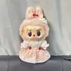 Solo Ropa de Muñeca38cm Labubu Muñeca de Vinilo de Felpa Ropa de Repuesto Labubu Ropa de Muñeca Vestido Mokoko