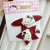 Moda Coreana Gatinho Oval Grampo de Cabelo Estilo Ins Presilha Bico de Pato Versátil de Alta Qualidade Desenho Animado Franja Clipe Lateral