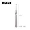 Lima de uñas de acero inoxidable de doble cara, Lima Popon, Lima de uñas, Pulidora de uñas, Juego de herramientas de manicura para pulir y dar forma