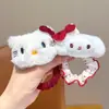 Diadema de Muñeca Divertida de Dibujos Animados para Niños Cuerda de Pelo de Felpa Otoño e Invierno para Niñas Cola de Caballo Alta No Lastima la Cuerda del Pelo Banda de Goma Accesorios para la Cabeza