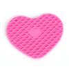 Nuevo tapete de silicona ondulado en forma de corazón para tetera, goma suave antideslizante, tapete de aislamiento térmico, tapete para taza de té, taza resistente al calor para restaurante