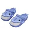 Sandalias de Exterior con Forma de Tiburón de Boca Grande para Mujer, Zuecos de Interior para el Hogar de Pareja, Zapatos para Hombre con Suela Gruesa Antideslizantes Resistentes al Olor