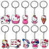 Popular Set de Llaveros de Disney con Stitch, Hecho de PVC, Adecuado para Mochilas y Accesorios de Llaves de Coche