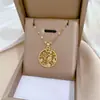 [Acero de titanio] Rama Búho Luz lujo elegante hermoso collar de diamantes llenos de mujer cadena de clavícula de acero de titanio que combina con todo