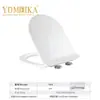 Atacado de Fábrica Material PP Tampa de Assento de Vaso Sanitário Doméstico Universal Espessada Fechamento Suave Silencioso Assento de Vaso Sanitário 005