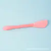 Pincel de Maquiagem Dupla Face para Máscara Facial Silicone Máscara Stick com Espátula para Aplicar Máscara de Lama Pincel Multifuncional para Máscara