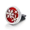 Clip Desmontable para Difusor de Aire de Coche Hueco de Acero Inoxidable, Clip de Fragancia para Coche Árbol de la Vida, Difusor de Perfume