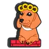 Nuevo Estilo Perro DIY Cuentas Quemadas Accesorios para Quemar Cuentas Estudiantes Alto Valor de Color Papelería Decoración PVC Caucho Blando Cuentas Quemadas