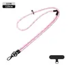 Fábrica de Cordão para Celular Três em Um Sling de Celular de Alta Qualidade Usável Transversal no Corpo Pendurado no Pulso no Pescoço Corda Anti-Perda