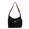Nova Bolsa de Tecido de Nylon Casual da Moda Transfronteiriça 2024 Bolsa de Ombro Transversal Simples de Grande Capacidade para Mulheres Outono e Inverno Senmeng