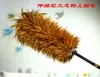 Plumero de Plumas Reales para Eliminar el Polvo, No Suelta Pelusa, para Uso en el Hogar y el Coche, Hecho a Mano, Extensible, Herramienta de Limpieza, Barredor de Polvo, Manta Densa