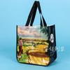 Fabricantes bolsa de paisaje de figura de tela no tejida hecha a medida diseño libre LOGO impreso