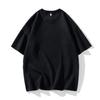 Camiseta Masculina Jacquard Manga Curta Plus Size Fina Gola Redonda Caimento Solto Oversized Nova 069