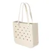 Bolsa de Praia Eva DIY Bolsa com Furos Bolsa de Maquiagem Bolsa para Exterior Popular Europeia e Americana Transfronteiriça Bolsa de Viagem Necesser Bolsa de Presente