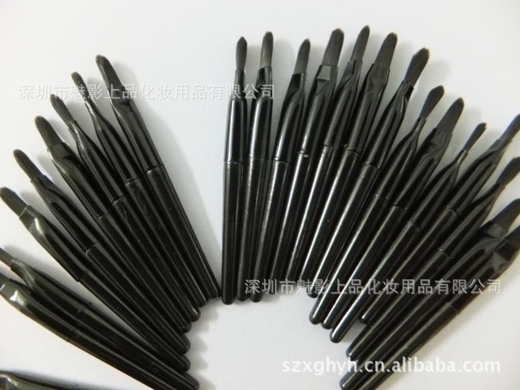 mini4-5.5小唇刷0.35元支黑柄F