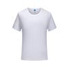 Verão macacão de manga curta impressão logotipo em torno do pescoço de manga curta T-shirt cultural camisa grupo roupas de trabalho atacado