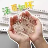 Clips para carpetas de anillas de cinco agujeros para hojas sueltas clips de espiral de plástico extraíbles perforadora de agujeros clip de encuadernación de tres agujeros