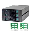 Módulo de Disco Duro Intercambiable en Caliente Hy-3-Bit Chasis de Jaula para Disco Duro 2 Ranuras para Unidad Óptica Expansión de Conversión Caja de Disco Duro con Placa Posterior 12g