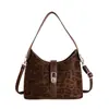 Bolso de Hombro Cruzado Estilo Coreano Retro de Moda para Mujer Otoño 2026 Nuevo Bolso de Hombro Individual Casual Bolso Cruzado Simple