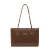 Bolso de Hombro y Axila Grande con Estampado de Leopardo para Otoño 2026, Textura Mate, Bolso Tote Casual de Moda de Nicho